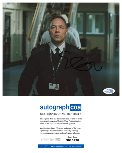 Stephen Graham Time Signed Autograph 8x10 Photo ACOA