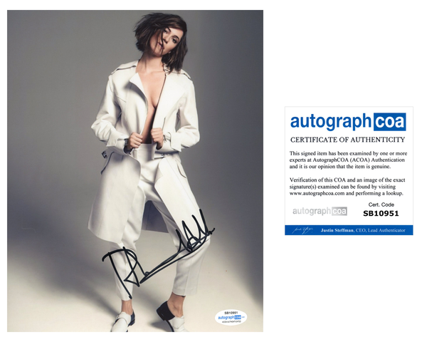 Rebecca Hall Sexy Signed Autograph 8x10 Photo ACOA