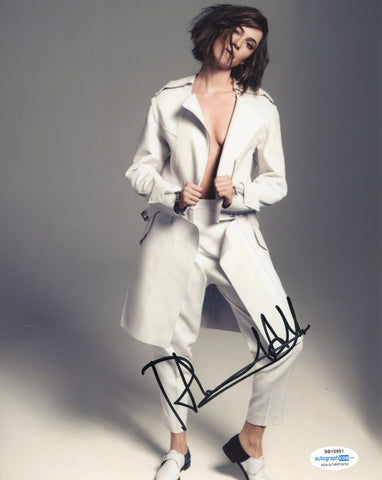 Rebecca Hall Sexy Signed Autograph 8x10 Photo ACOA