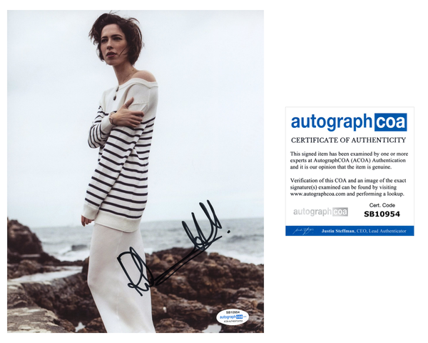 Rebecca Hall Sexy Signed Autograph 8x10 Photo ACOA