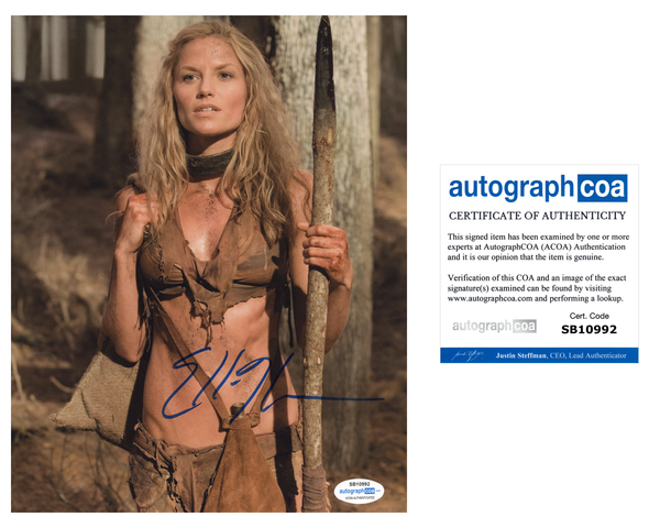 Ellen Hollman Spartacus Signed Autograph 8x10 Photo ACOA