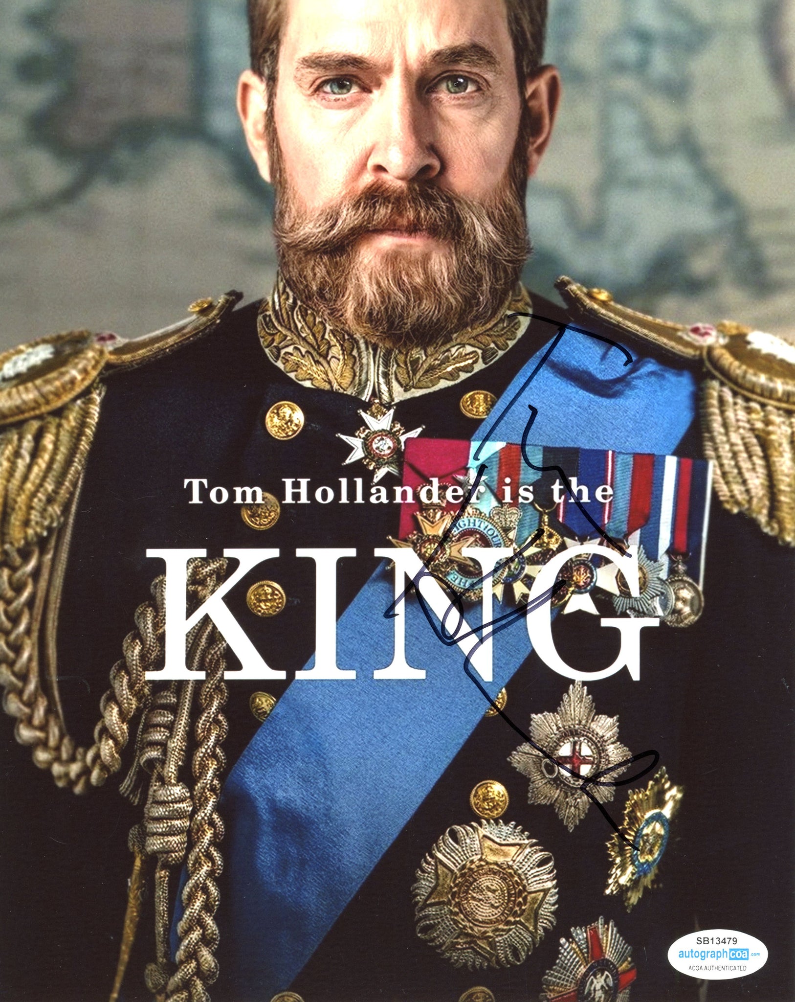 Tom Hollander Kings Man Signed Autograph 8x10 Photo ACOA