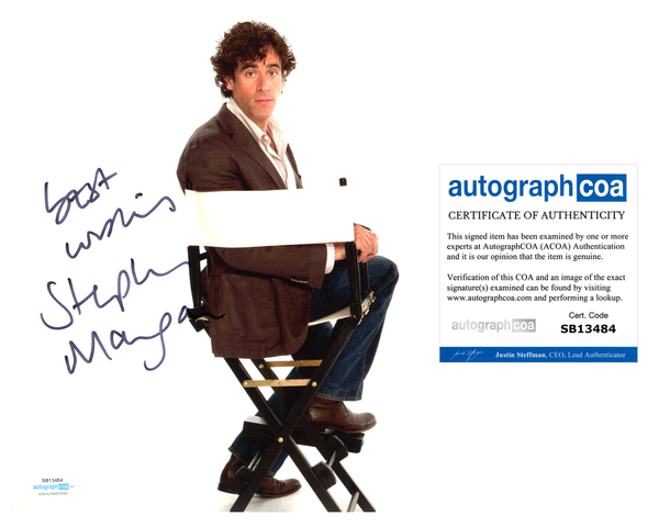 Stephen Mangan Episodes Signed Autograph 8x10 Photo ACOA