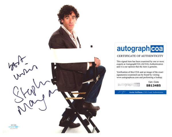 Stephen Mangan Episodes Signed Autograph 8x10 Photo ACOA