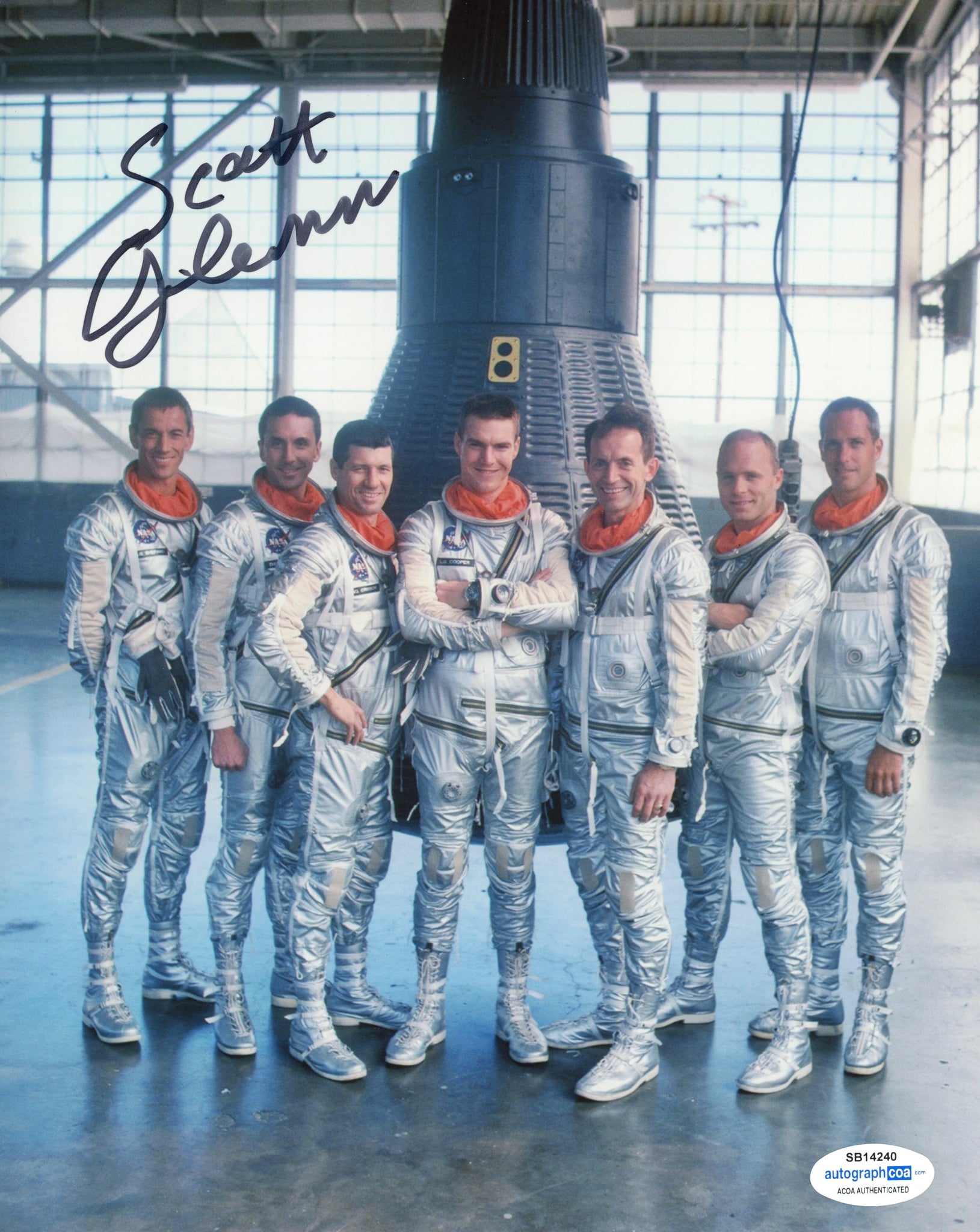 Scott Glenn The Right Stuff Signed Autograph 8x10 Photo ACOA