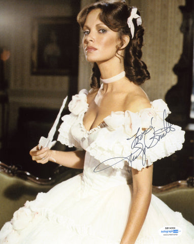Jaclyn Smith Charlie's Angels Signed Autograph 8x10 Photo ACOA