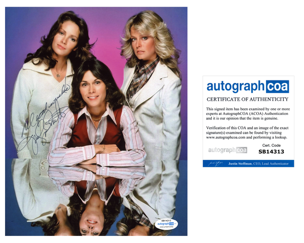 Jaclyn Smith Charlie's Angels Signed Autograph 8x10 Photo ACOA