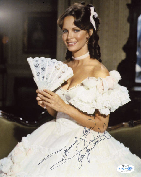 Jaclyn Smith Charlie's Angels Signed Autograph 8x10 Photo ACOA