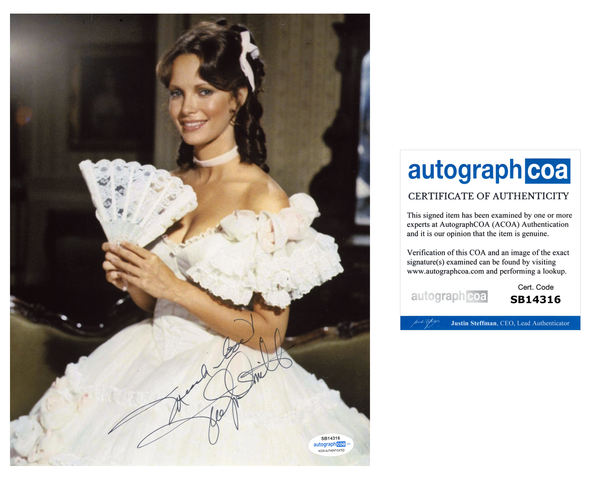 Jaclyn Smith Charlie's Angels Signed Autograph 8x10 Photo ACOA