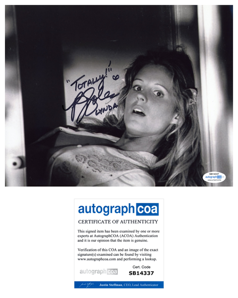 P.J. PJ Soles Halloween Signed Autograph 8x10 Photo ACOA