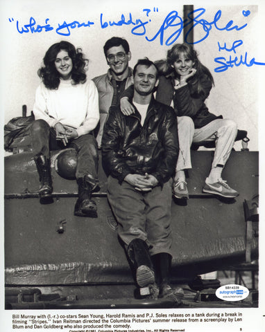 P.J. PJ Soles Stripes Signed Autograph 8x10 Photo ACOA