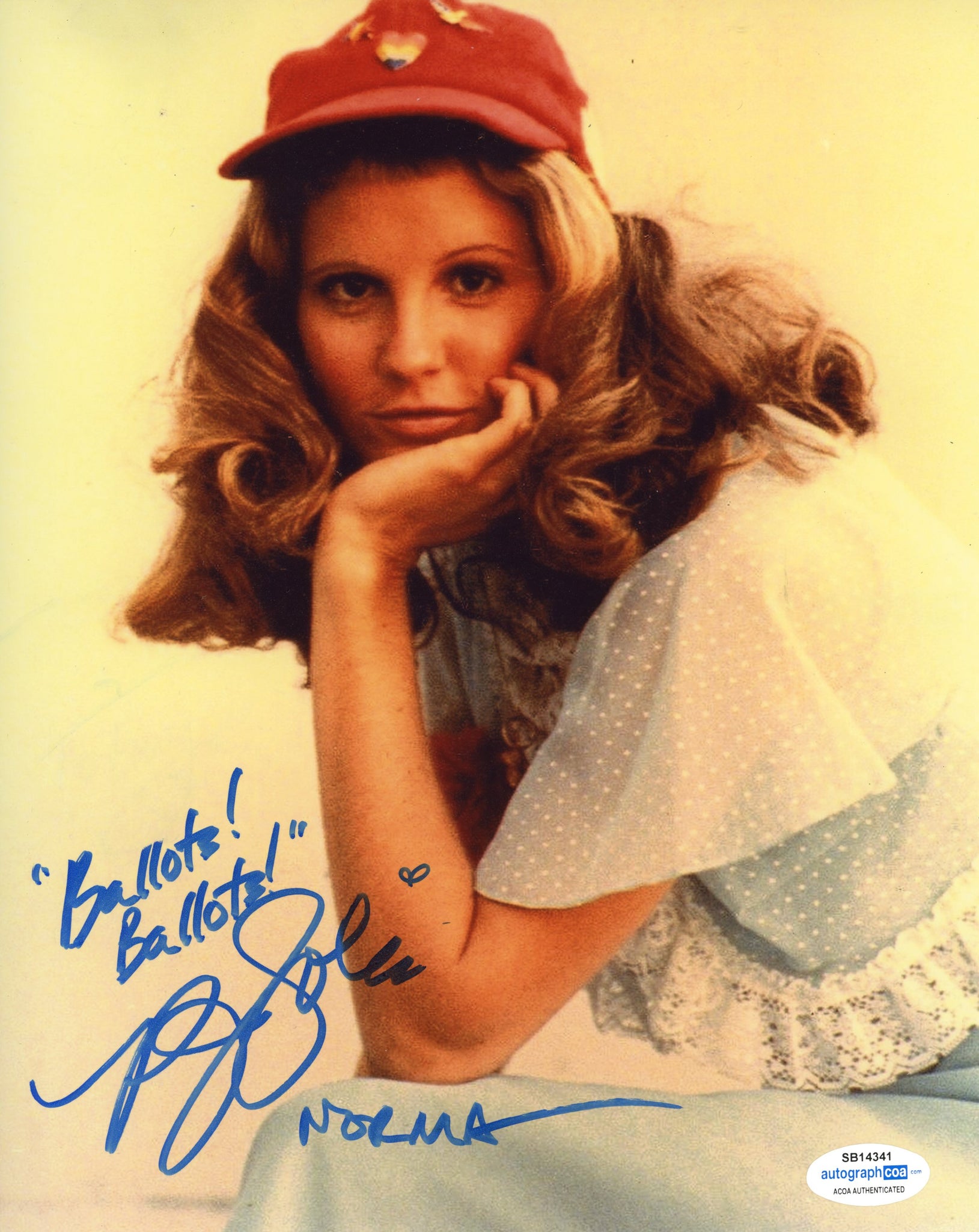 P.J. PJ Soles Carrie Signed Autograph 8x10 Photo ACOA