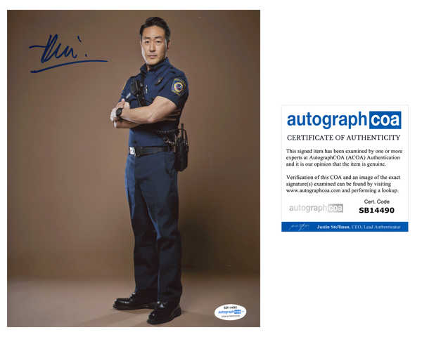 Kenneth Choi 9-1-1 Signed Autograph 8x10 Photo ACOA