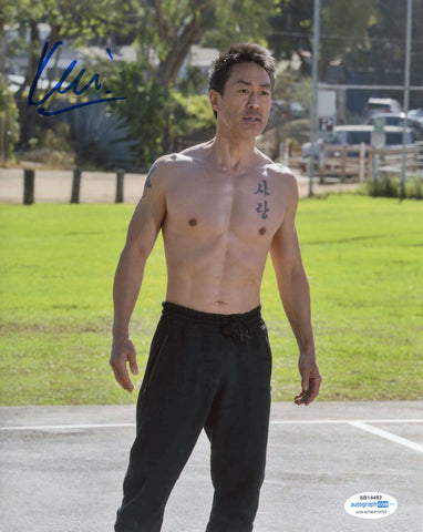 Kenneth Choi 9-1-1 Chimney Signed Autograph 8x10 Photo ACOA