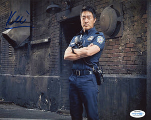 Kenneth Choi 9-1-1 Chimney Signed Autograph 8x10 Photo ACOA