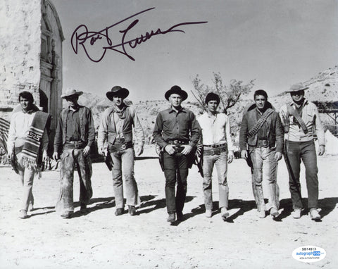 Robert Fuller Magnificent Seven Signed Autograph 8x10 Photo ACOA