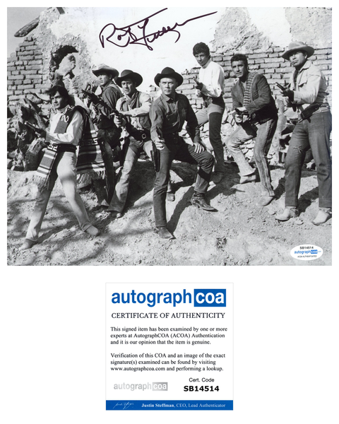 Robert Fuller Magnificent Seven Signed Autograph 8x10 Photo ACOA