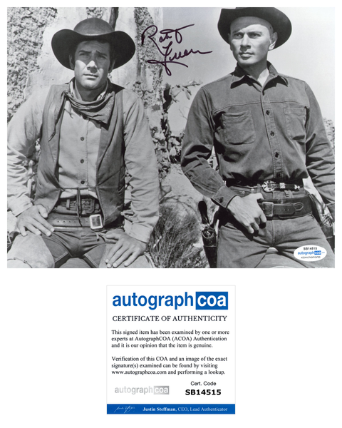 Robert Fuller Magnificent Seven Signed Autograph 8x10 Photo ACOA