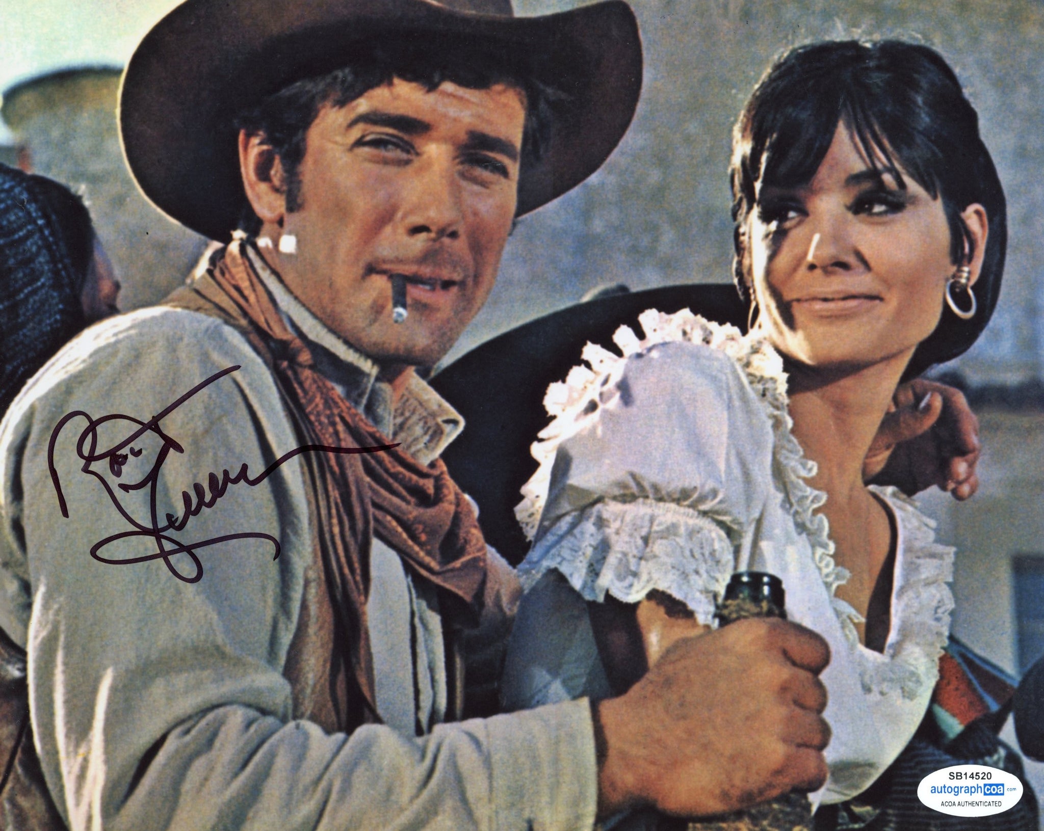 Robert Fuller Return of the Seven Signed Autograph 8x10 Photo ACOA