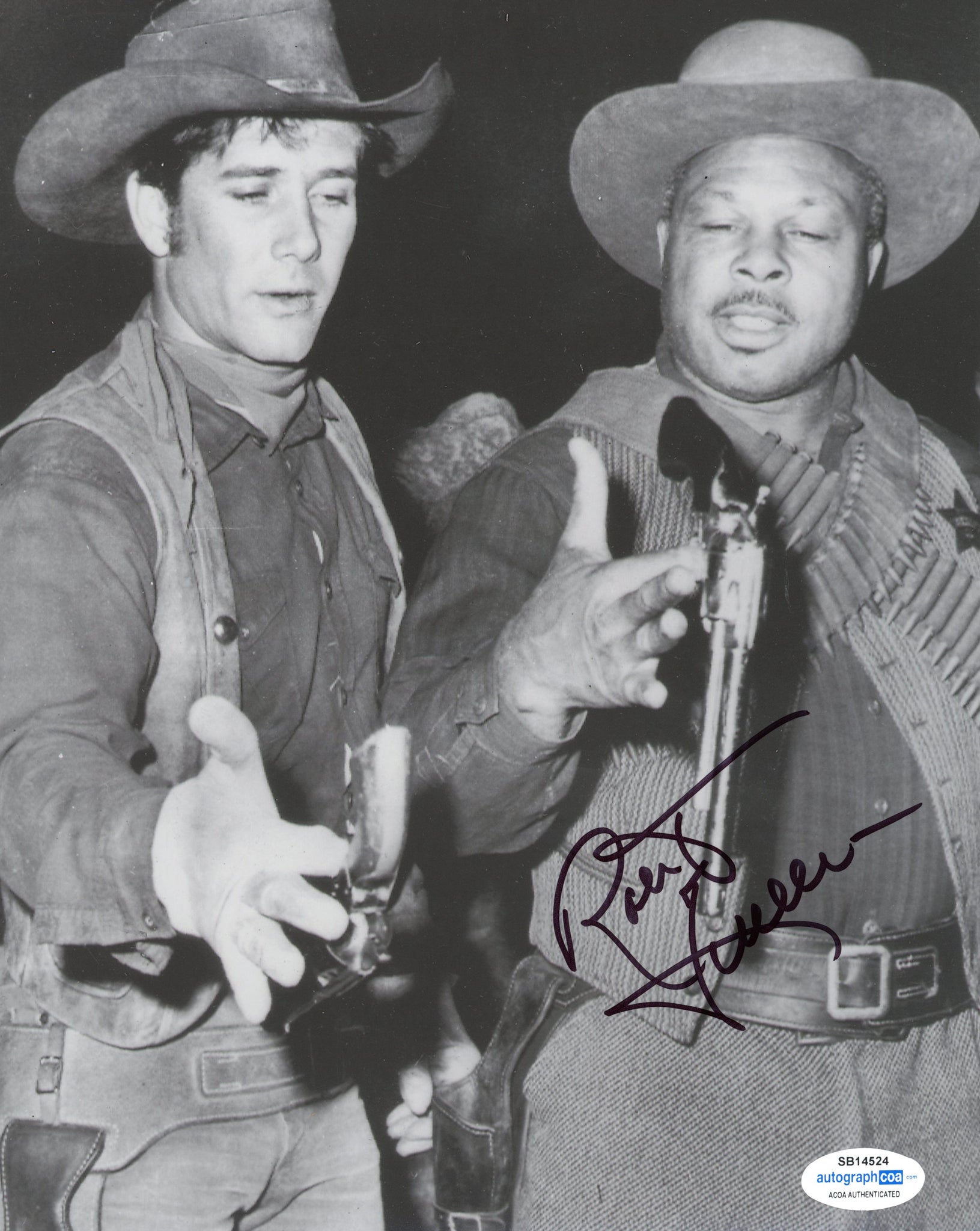 Robert Fuller Return of the Seven Signed Autograph 8x10 Photo ACOA