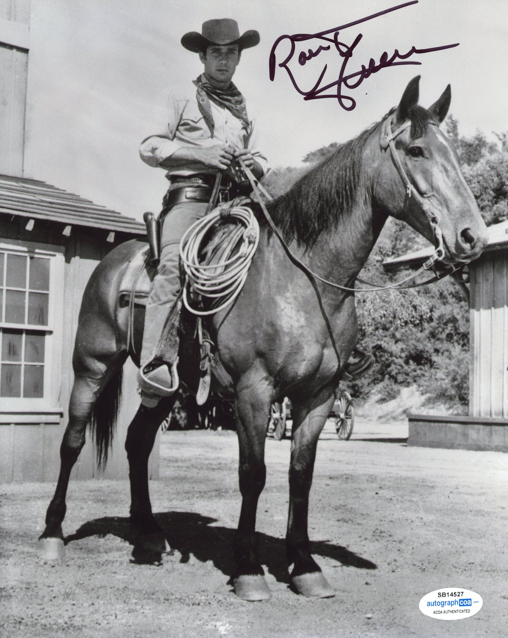 Robert Fuller Magnificent Seven Signed Autograph 8x10 Photo ACOA