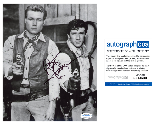 Robert Fuller Magnificent Seven Signed Autograph 8x10 Photo ACOA