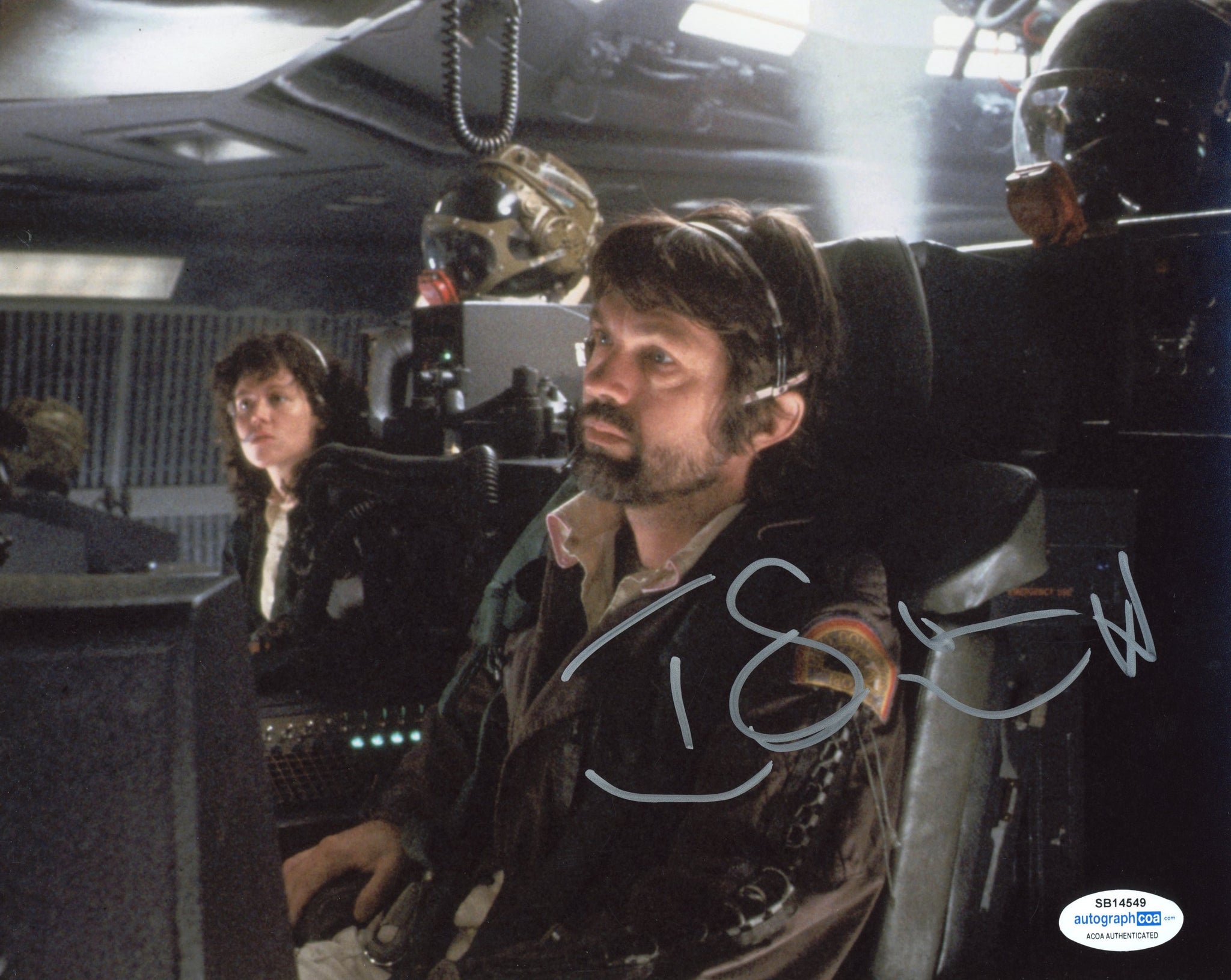 Tom Skerritt Alien Signed Autograph 8x10 Photo ACOA