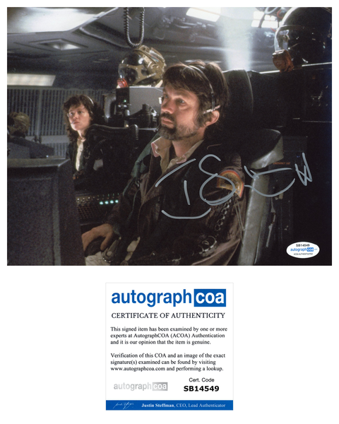 Tom Skerritt Alien Signed Autograph 8x10 Photo ACOA