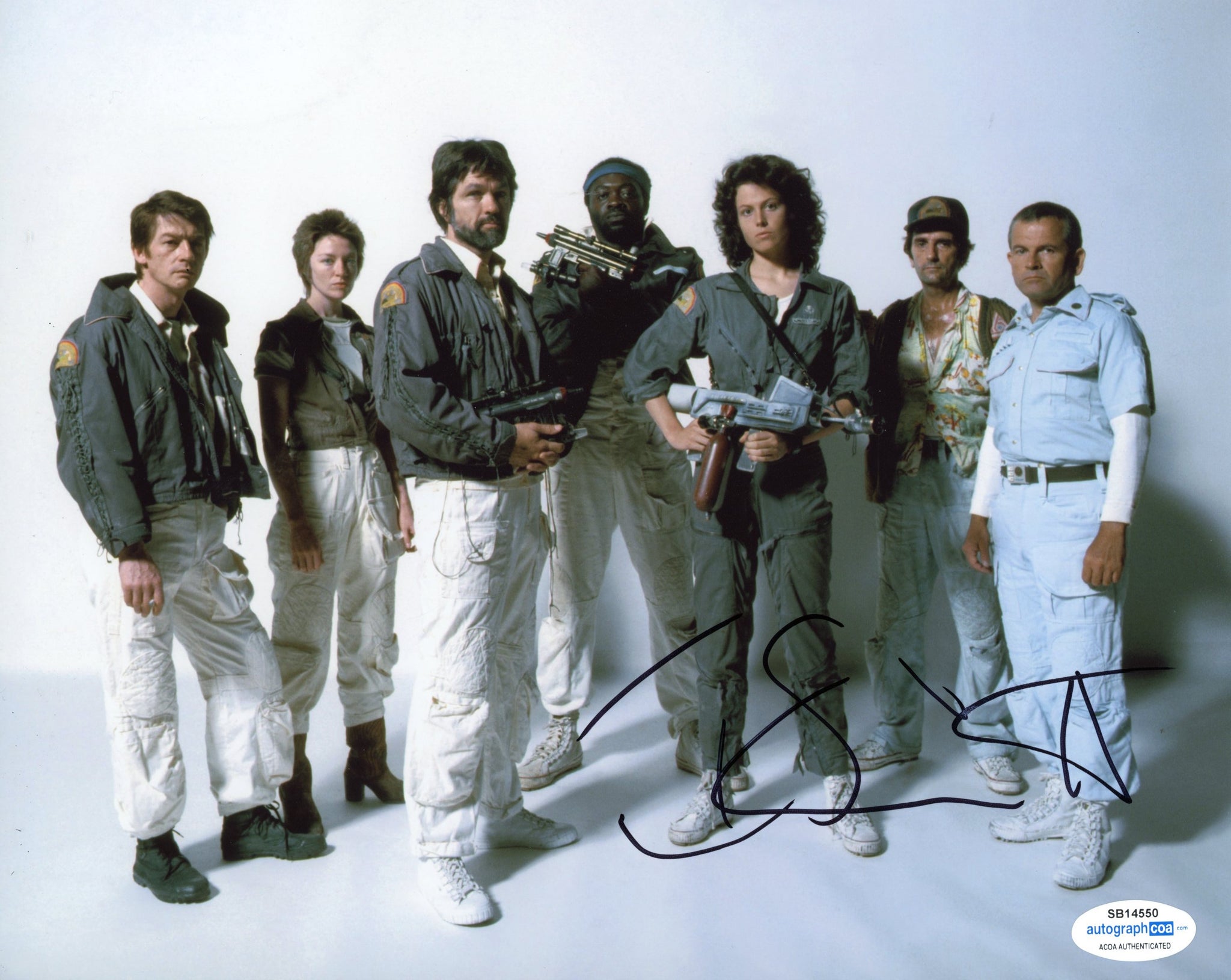 Tom Skerritt Alien Signed Autograph 8x10 Photo ACOA