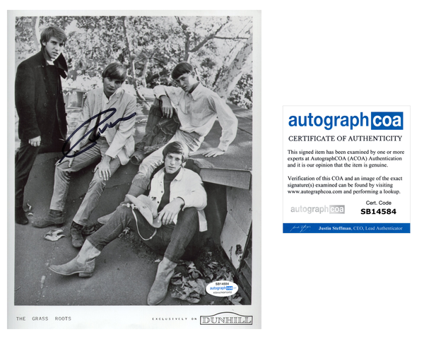 Creed Bratton Grass Roots Signed Autograph 8x10 Photo ACOA