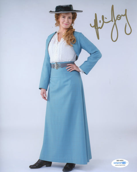 Helene Joy Murdoch Mysteries Signed Autograph 8x10 Photo ACOA