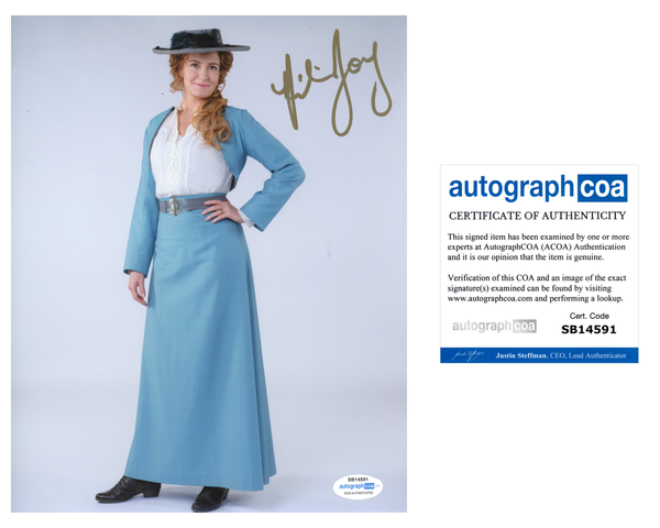 Helene Joy Murdoch Mysteries Signed Autograph 8x10 Photo ACOA