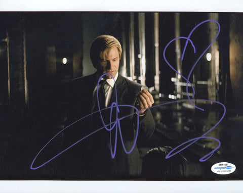 Aaron Eckhart The Dark Knight Signed Autograph 8x10 Photo ACOA