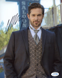 Chris McNally When Calls the Heart Signed Autograph 8x10 Photo ACOA