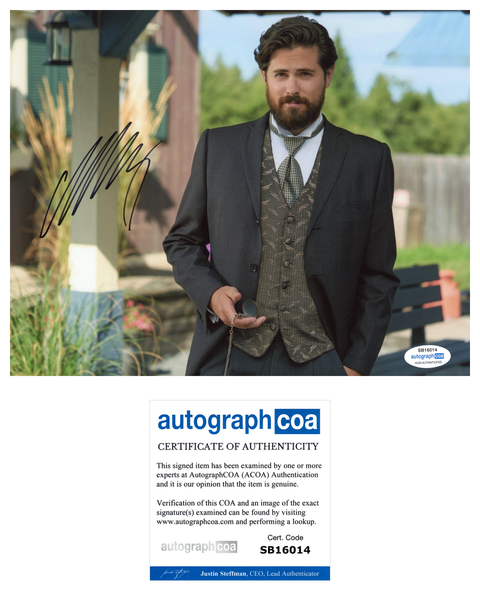 Chris McNally When Calls the Heart Signed Autograph 8x10 Photo ACOA