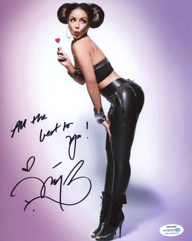 Mya Harrison Sexy Singer Autograph Signed 8x10 Photo ACOA