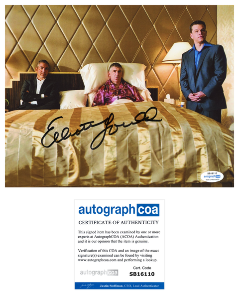Elliott Gould Ocean's Eleven Signed Autograph 8x10 Photo ACOA