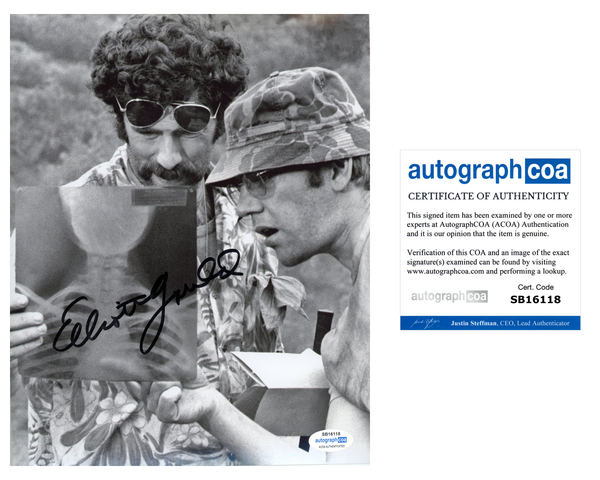 Elliott Gould Mash Signed Autograph 8x10 Photo ACOA
