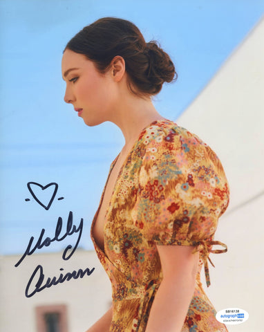 Molly Quinn Castle Signed Autograph 8x10 Photo ACOA