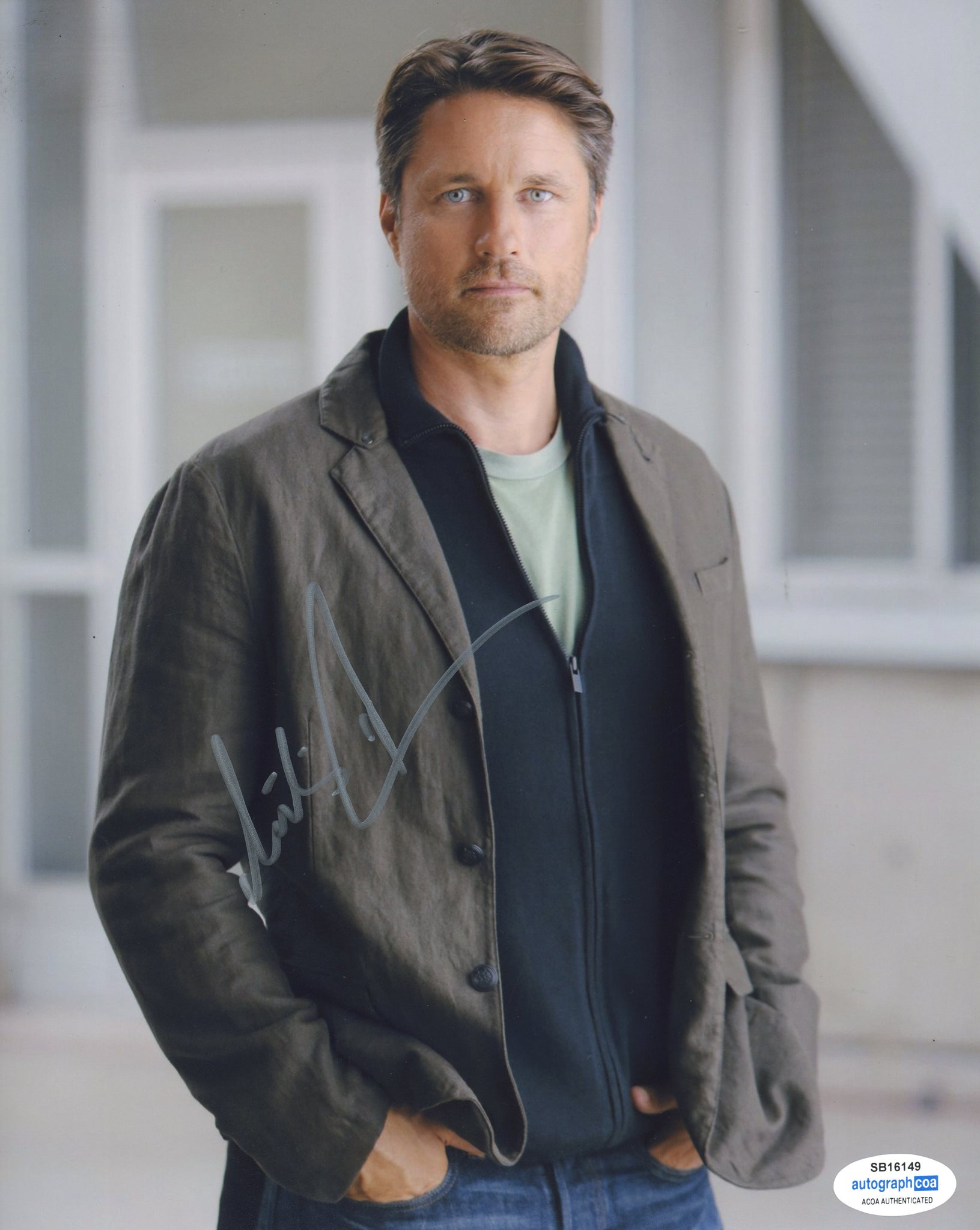 Martin Henderson Greys Anatomy Signed Autograph 8x10 Photo ACOA