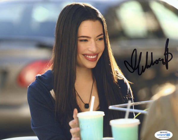 Chloe Bridges The Goldbergs Sexy Signed Autograph 8x10 Photo ACOA