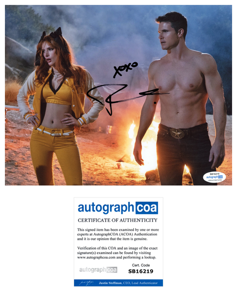 Robbie Amell The Babysitter Signed Autograph 8x10 Photo ACOA