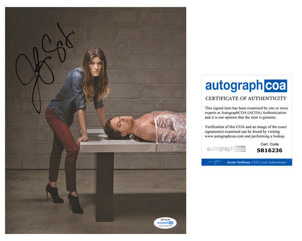 Jennifer Carpenter Dexter Signed Autograph 8x10 Photo ACOA