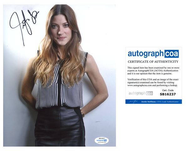 Jennifer Carpenter Dexter Signed Autograph 8x10 Photo ACOA