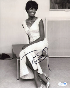 Dionne Warwick Singer Signed Autograph 8x10 Photo ACOA