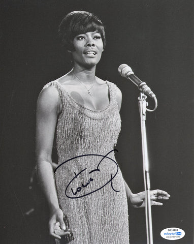 Dionne Warwick Singer Signed Autograph 8x10 Photo ACOA