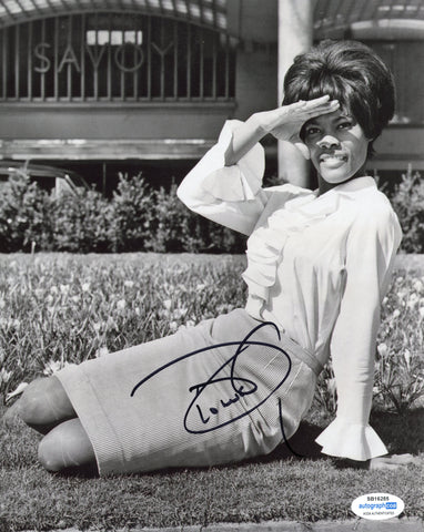 Dionne Warwick Singer Signed Autograph 8x10 Photo ACOA