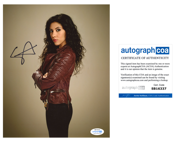 Stephanie Beatriz Brooklyn99 Signed Autograph 8x10 Photo ACOA
