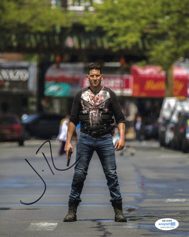 Jon Bernthal Punisher Signed Autograph 8x10 Photo ACOA