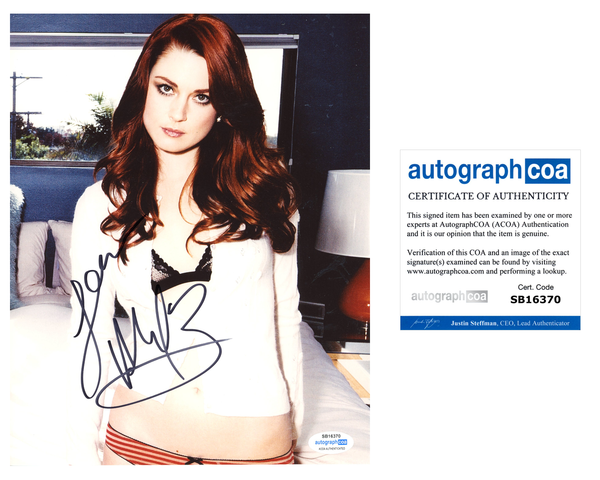 Alexandra Breckenridge Virgin River Signed Autograph 8x10 Photo ACOA